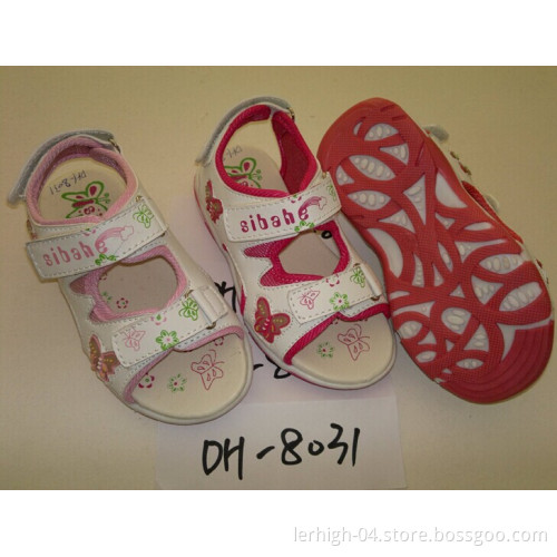 The Kids Leather Shoes, Children Casual Sandals (DH-8031)